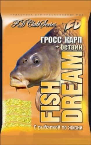 Прикормка FishDream Еліт Гросс Карп з бетаїном 800г